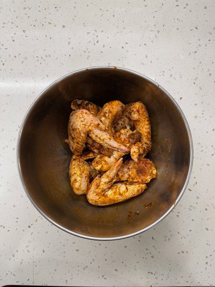 Dry Rubbed Chicken Wings