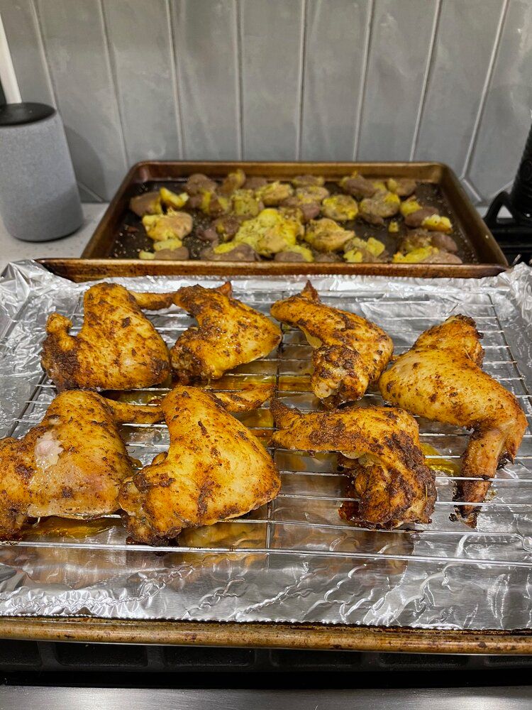 Dry Rubbed Chicken Wings