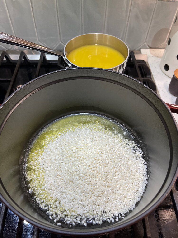 Broccoli & Chicken Risotto