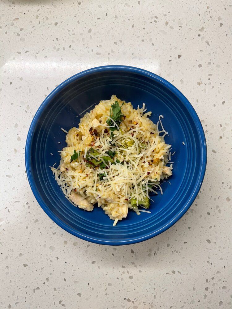 Broccoli & Chicken Risotto