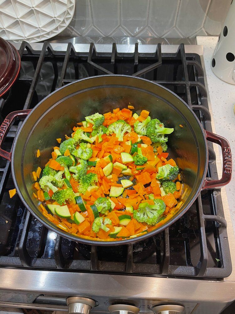 Dumpling/Noodle Vegetable Soup