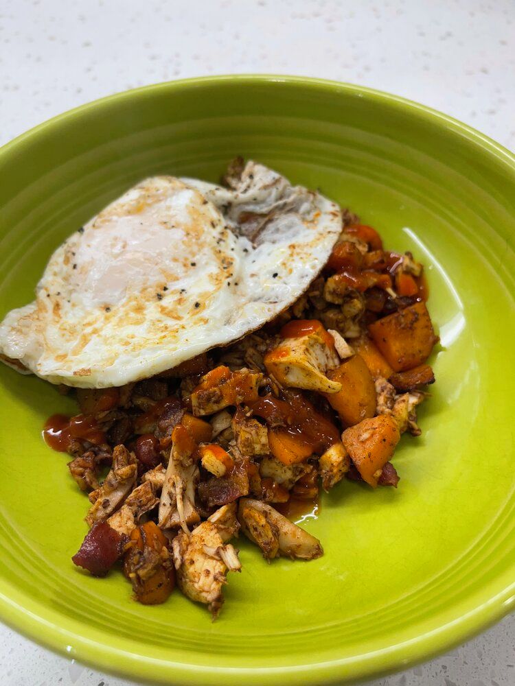 Cozy Chicken & Sweet Potato Dish