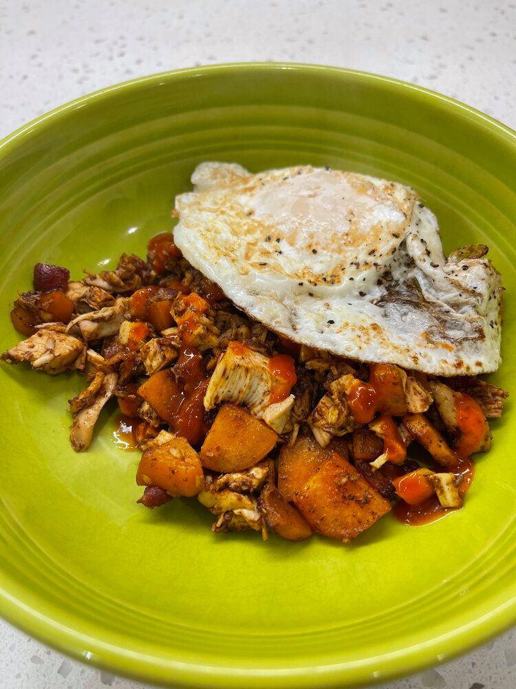 Cozy Chicken & Sweet Potato Dish