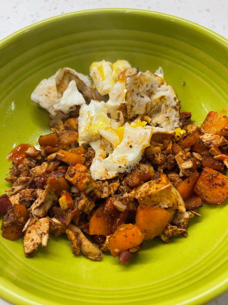 Cozy Chicken & Sweet Potato Dish