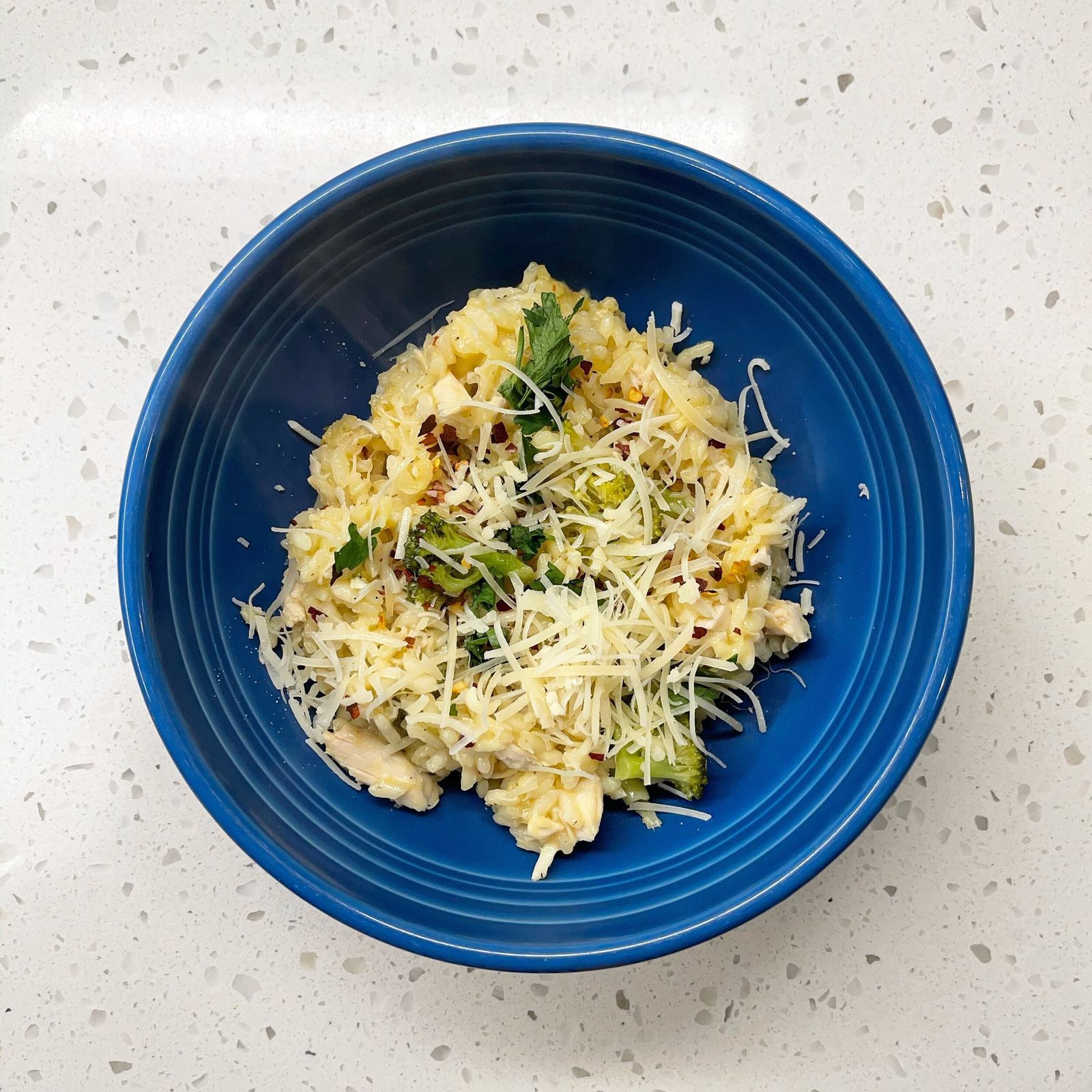 Broccoli & Chicken Risotto