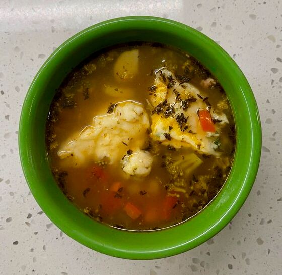 Dumpling/Noodle Vegetable Soup